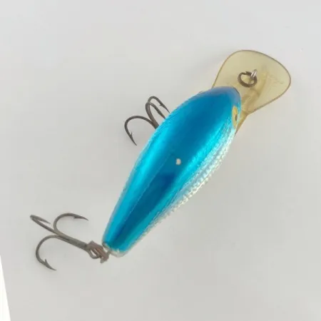 Rebel Deep Maxi R, 28g, Argent/Bleu, Crankbait Grande Profondeur #23759