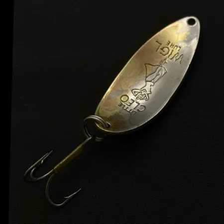 Seneca Little Cleo (Hula Girl), nickel/or, 14g, Cuillère #23766