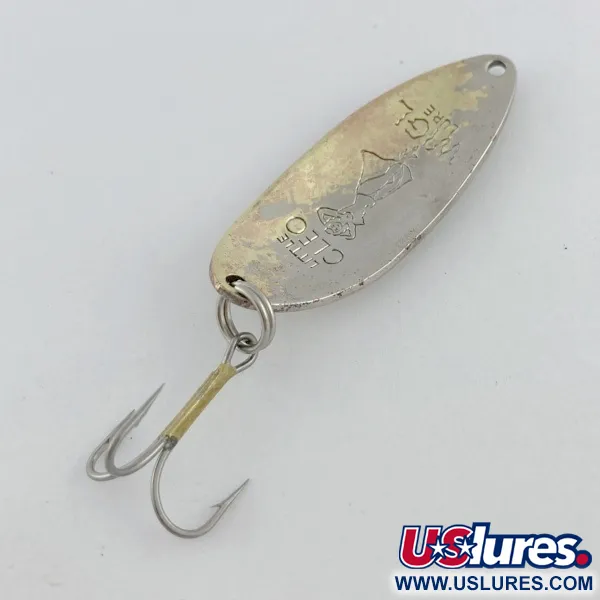 Seneca Little Cleo (Hula Girl), nickel/or, 14g, Cuillère #23766