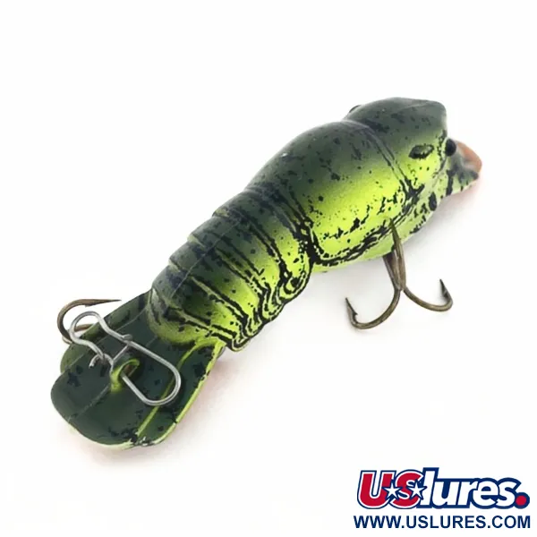 Mann's Hackleback, Green Crawdad, 7g, Poisson nageur #23784