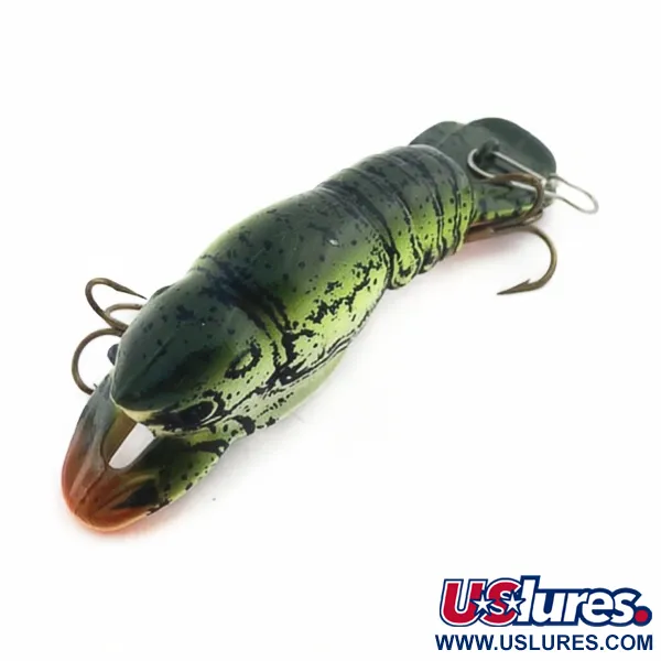 Mann's Hackleback, Green Crawdad, 7g, Poisson nageur #23784