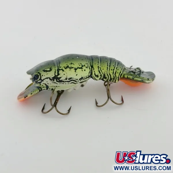 Mann's Hackleback, Green Crawdad, 7g, Poisson nageur #23784