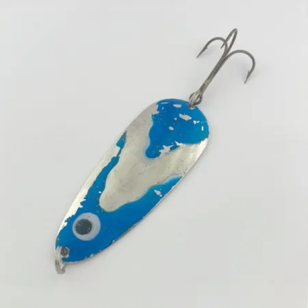 Lindy Gator, Nickel/Bleu, 45g, Cuillère Ondulante #23799