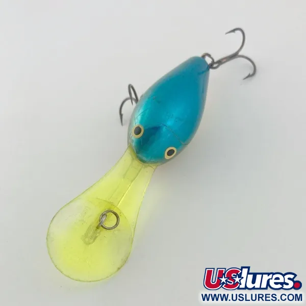 Rapala Down Deep Rattlin Fat Rap 05, Sarcelle et Argent, 11g, Poisson Nageur #23806