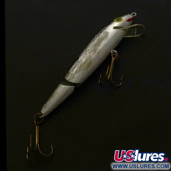 Rebel Floater F9 Jointed, Argent, 7g, Poisson Nageur Articulé #23816
