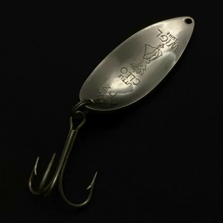 Seneca Little Cleo (Hula Girl), 21g nickel/vert, cuillère ondulante #23830