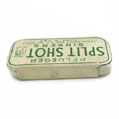 Pflueger Split Shot Sinkers, Plombs Fendus Vintage, Lestage #23834