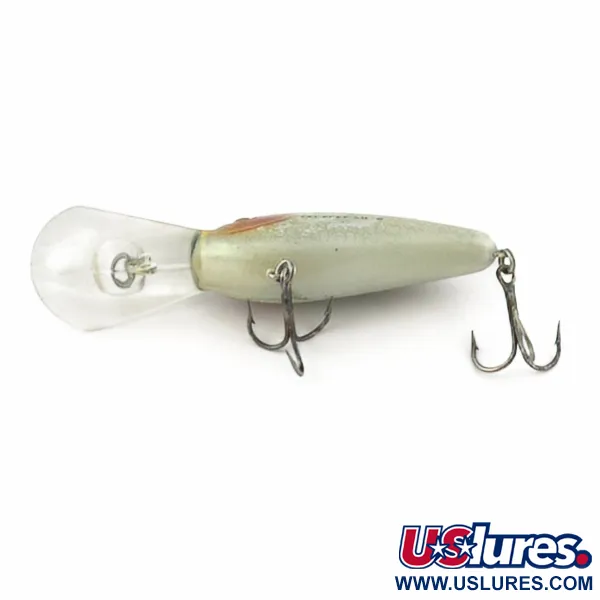 Bomber Fat Free Shad Bill Dance, 14g, Perle Argent, Poisson Nageur #23836