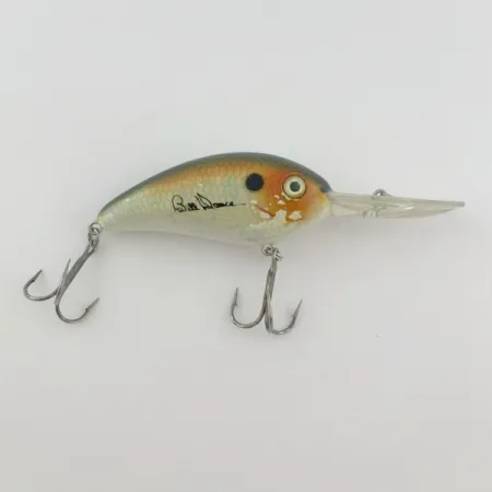 Bomber Fat Free Shad Bill Dance, 14g, Perle Argent, Poisson Nageur #23836