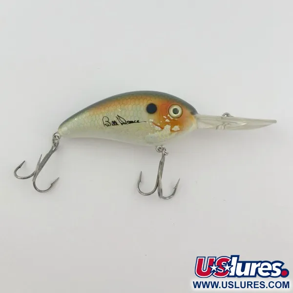 Bomber Fat Free Shad Bill Dance, 14g, Perle Argent, Poisson Nageur #23836