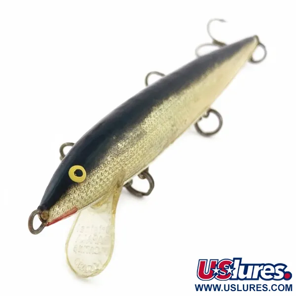 Rapala Original Floater F11, G (Gold), 6 g, Poisson-nageur flottant #23838