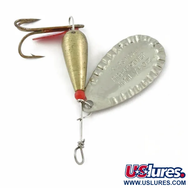 Herter's Perfect Spinner, 7g Argent et Rouge, Cuillère tournante #23855