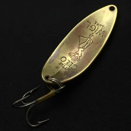 Seneca Little Cleo (Hula Girl), Nickel/Or, 14g, Cuillère ondulante #23864