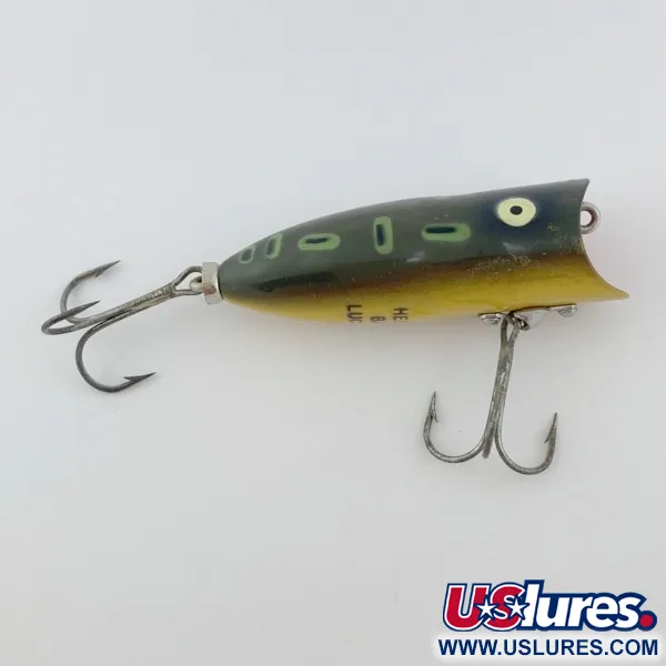 Heddon Baby Lucky 13, 9g, Green Frog, Leurre de Surface #23866