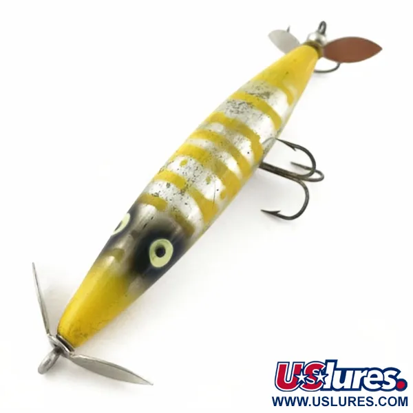 Heddon Dying Flutter, Fire Tiger, 14g, Leurre de surface #23868