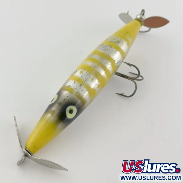 Heddon Dying Flutter, Fire Tiger, 14g, Leurre de surface #23868