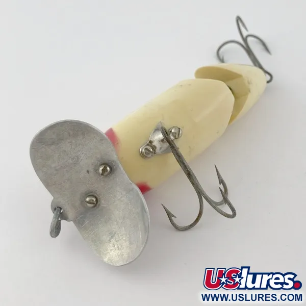 Fred Arbogast Jitterbug Jointed, 14g Tête Rouge, Leurre de Surface #23869