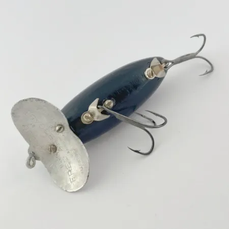 Fred Arbogast Jitterbug Early Bug Eye, Noir, 14g, Leurre de surface #23870