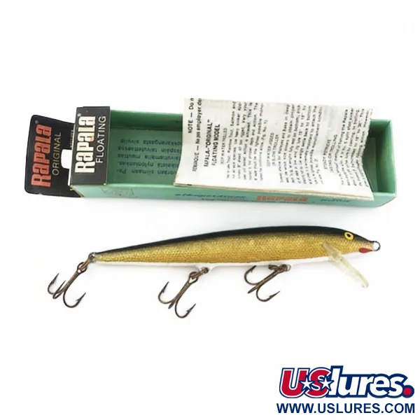 Rapala Original Floater F11, 6g G (Gold), Poisson nageur #23899