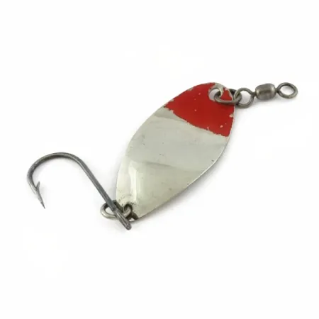 Shoff's F.S.T.2, 5,5 g, Nickel/Rouge, Cuillère #23904