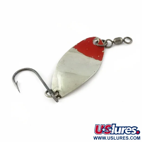 Shoff's F.S.T.2, 5,5 g, Nickel/Rouge, Cuillère #23904