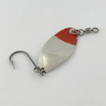 Shoff's F.S.T.2, 5,5 g, Nickel/Rouge, Cuillère #23904