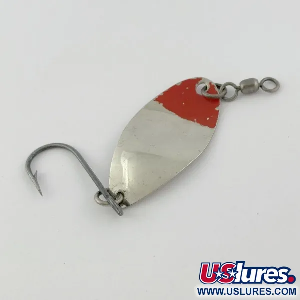 Shoff's F.S.T.2, 5,5 g, Nickel/Rouge, Cuillère #23904