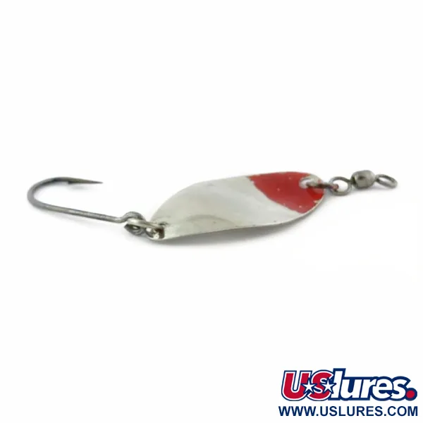 Shoff's F.S.T.2, 5,5 g, Nickel/Rouge, Cuillère #23904