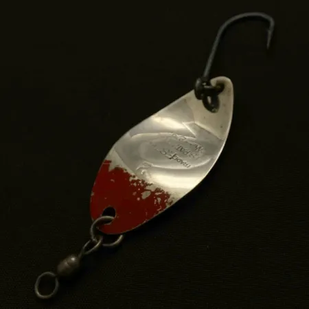 Shoff's F.S.T.2, 5,5 g, Nickel/Rouge, Cuillère #23904