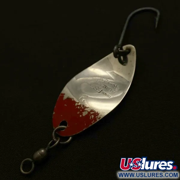 Shoff's F.S.T.2, 5,5 g, Nickel/Rouge, Cuillère #23904