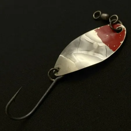 Shoff's F.S.T.2, 5,5 g, Nickel/Rouge, Cuillère #23904