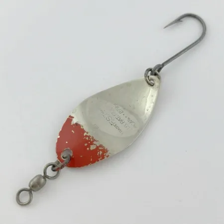 Shoff's F.S.T.2, 5,5 g, Nickel/Rouge, Cuillère #23904