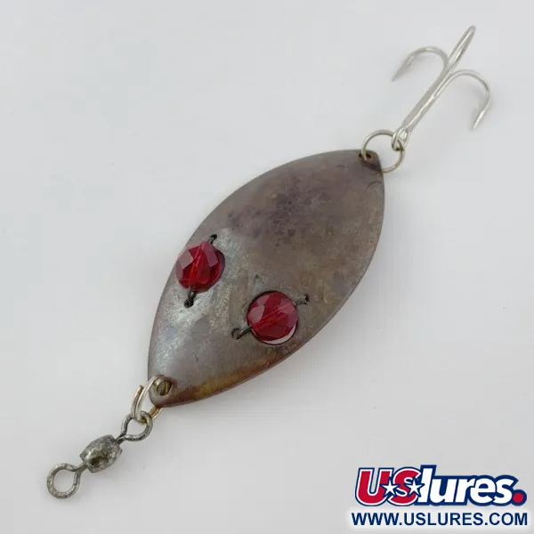 Hofschneider Red Eye Wiggler, bronze, 25g, Cuillère ondulante #23913