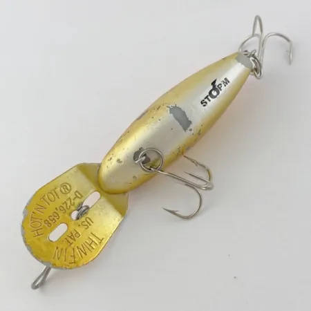 Storm Hot'N'Tot Thin Fin, Or / Orange, 6.5g, Poisson nageur #23920