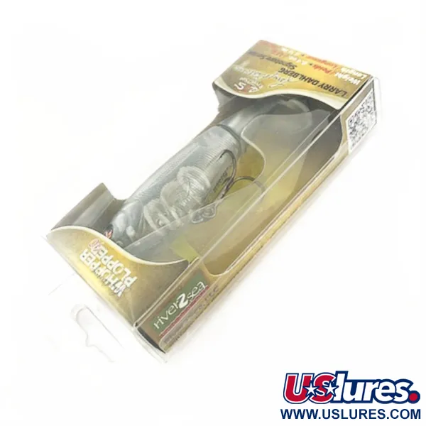 River2Sea Whopper Plopper Larry Dahlberg Signature, 11g, 17 Phantom Shad, Leurre de surface #23930