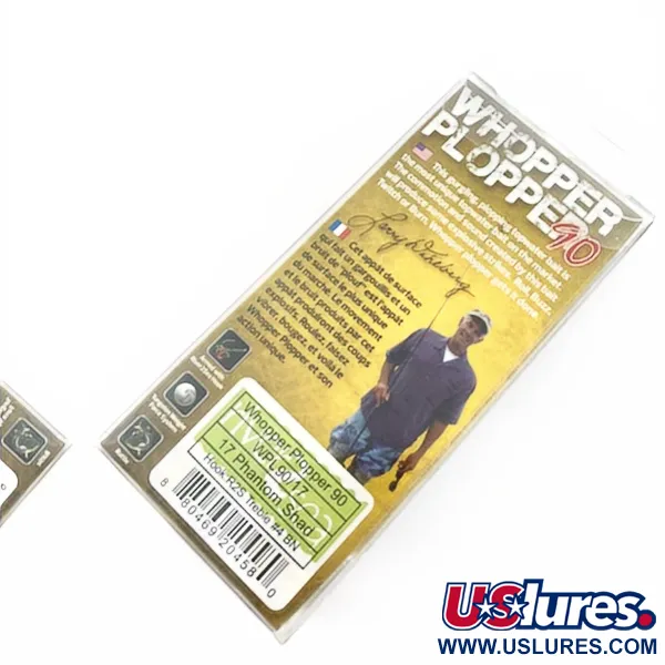 River2Sea Whopper Plopper Larry Dahlberg Signature, 11g, 17 Phantom Shad, Leurre de surface #23930