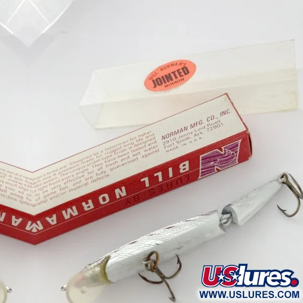 Bill Norman Jointed, 7g Vert / Miroir, Poisson nageur #23932