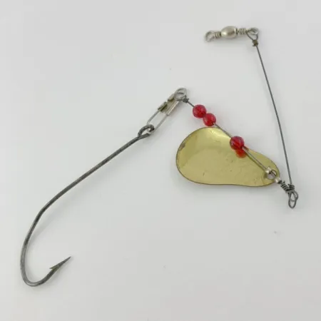 Mille Lacs Lake Spinner Free-Spin Natural 62, Laiton, 3.5g, Cuiller tournante #23936