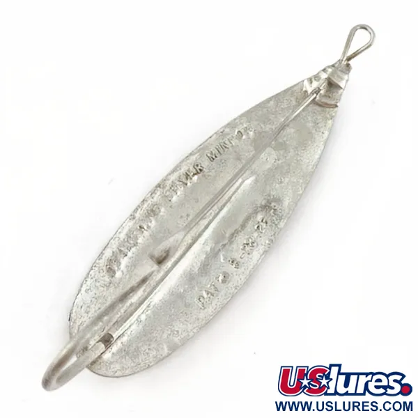 Johnson Silver Minnow, 9g, Nickel, Cuillère ondulante anti-herbe #23945