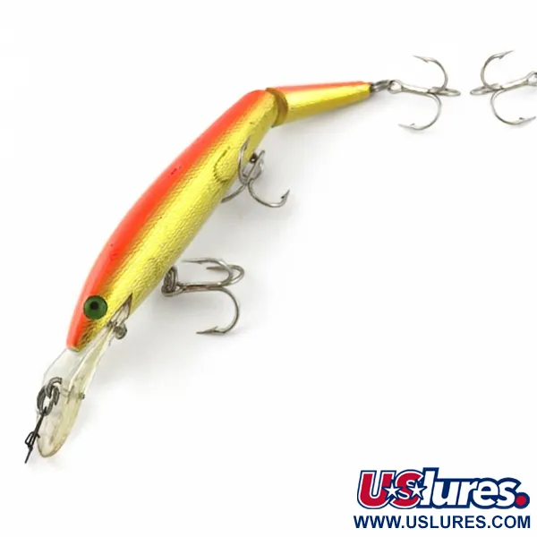 Rebel Fastrac F12 Jointed, 12,5g, Or/Orange, Poisson nageur articulé #23952