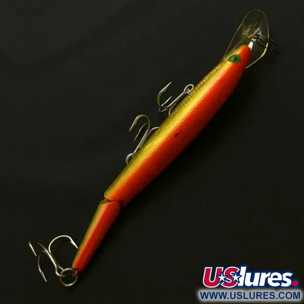 Rebel Fastrac F12 Jointed, 12,5g, Or/Orange, Poisson nageur articulé #23952