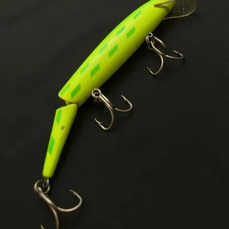 Rebel Floater F14 Articulé, 14g Chartreuse, Poisson Nageur #23953