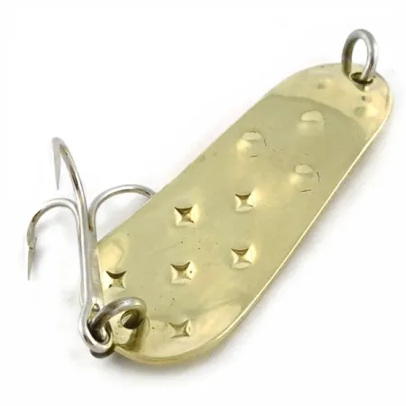 Luhr Jensen Alpena Diamond, 14g, nickel/vert, Cuillère #23966