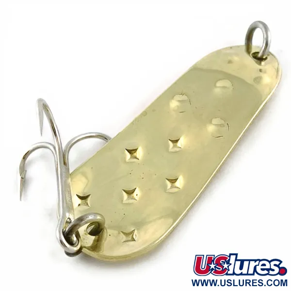 Luhr Jensen Alpena Diamond, 14g, nickel/vert, Cuillère #23966