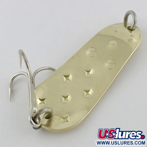 Luhr Jensen Alpena Diamond, 14g, nickel/vert, Cuillère #23966