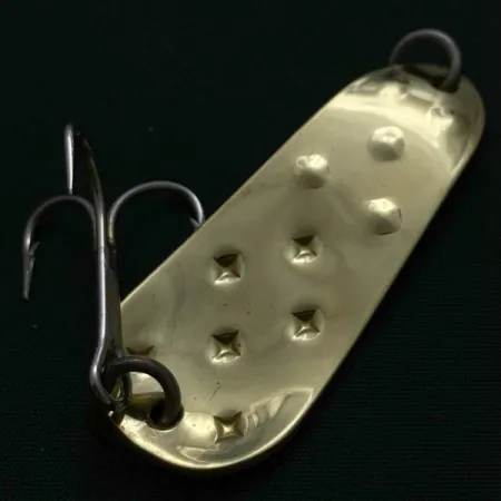 Luhr Jensen Alpena Diamond, 14g, nickel/vert, Cuillère #23966