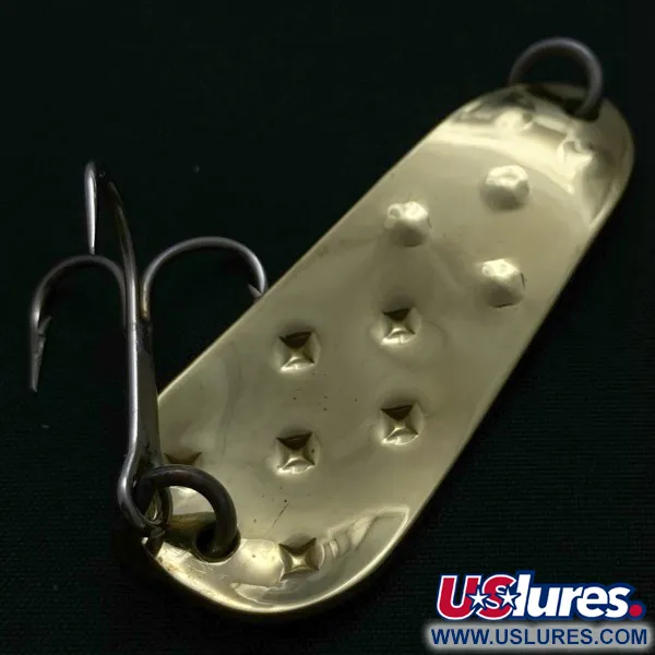 Luhr Jensen Alpena Diamond, 14g, nickel/vert, Cuillère #23966