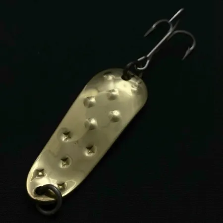 Luhr Jensen Alpena Diamond, 14g, nickel/vert, Cuillère #23966