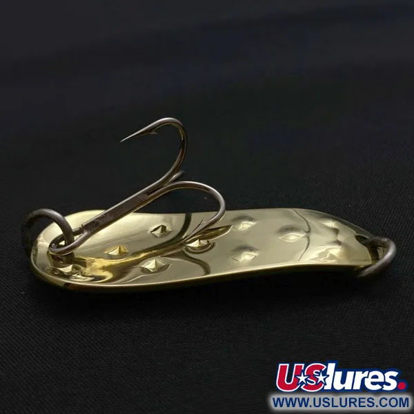 Luhr Jensen Alpena Diamond, 14g, nickel/vert, Cuillère #23966