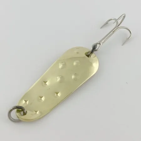 Luhr Jensen Alpena Diamond, 14g, nickel/vert, Cuillère #23966